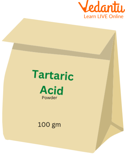 A Packet of Tartaric Acid
