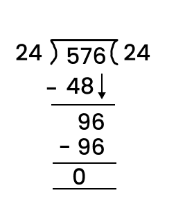 24 x 576