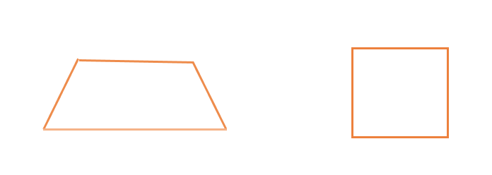 A Trapezium and Square