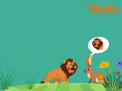 The Hare Explaining the Lion in the Jungle