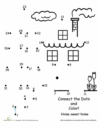a house drawing.