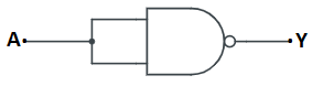 Connection of NAND Gate