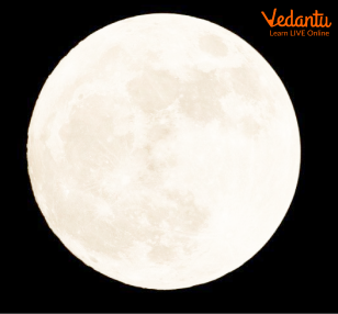 Image of the Moon for kids