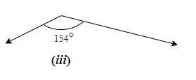 Supplement of \[154{}^\circ =180{}^\circ -154{}^\circ =26{}^\circ \]