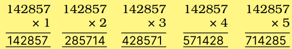 do you find a pattern in all these answer