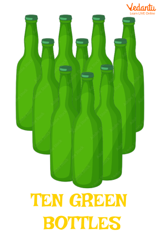Ten Green Bottles