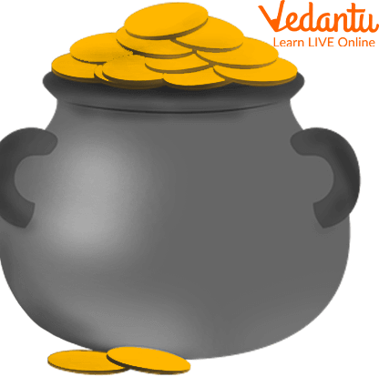 Magic Pot Filled with Gold