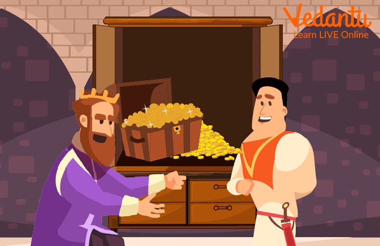 The Thief and the King (disguised as a normal man)