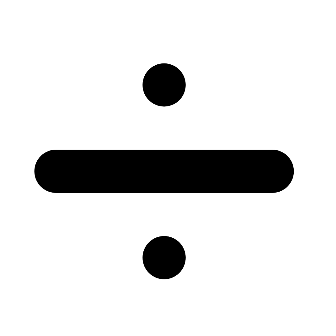 division symbol