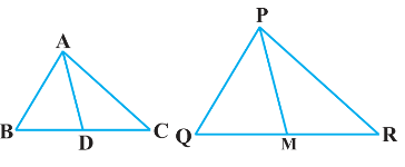 Median equally divides the opposite side