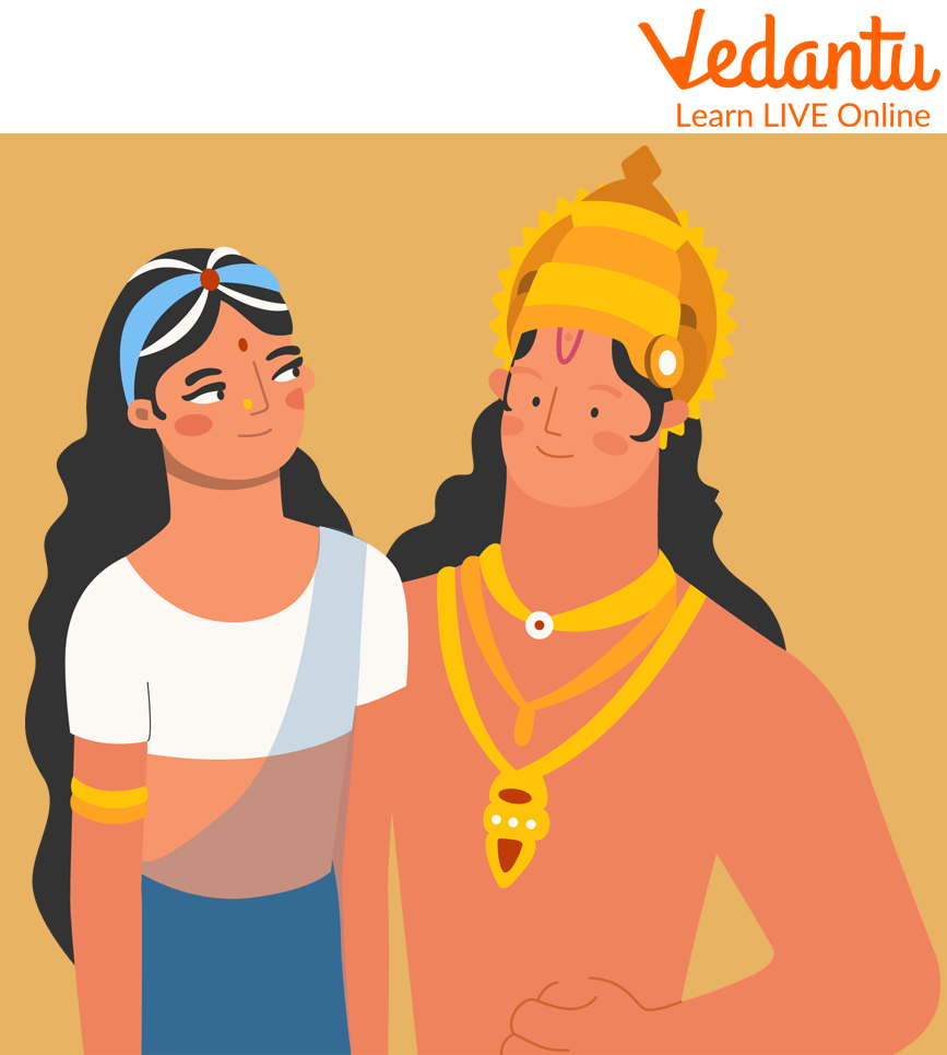 Bhima with Hidimba