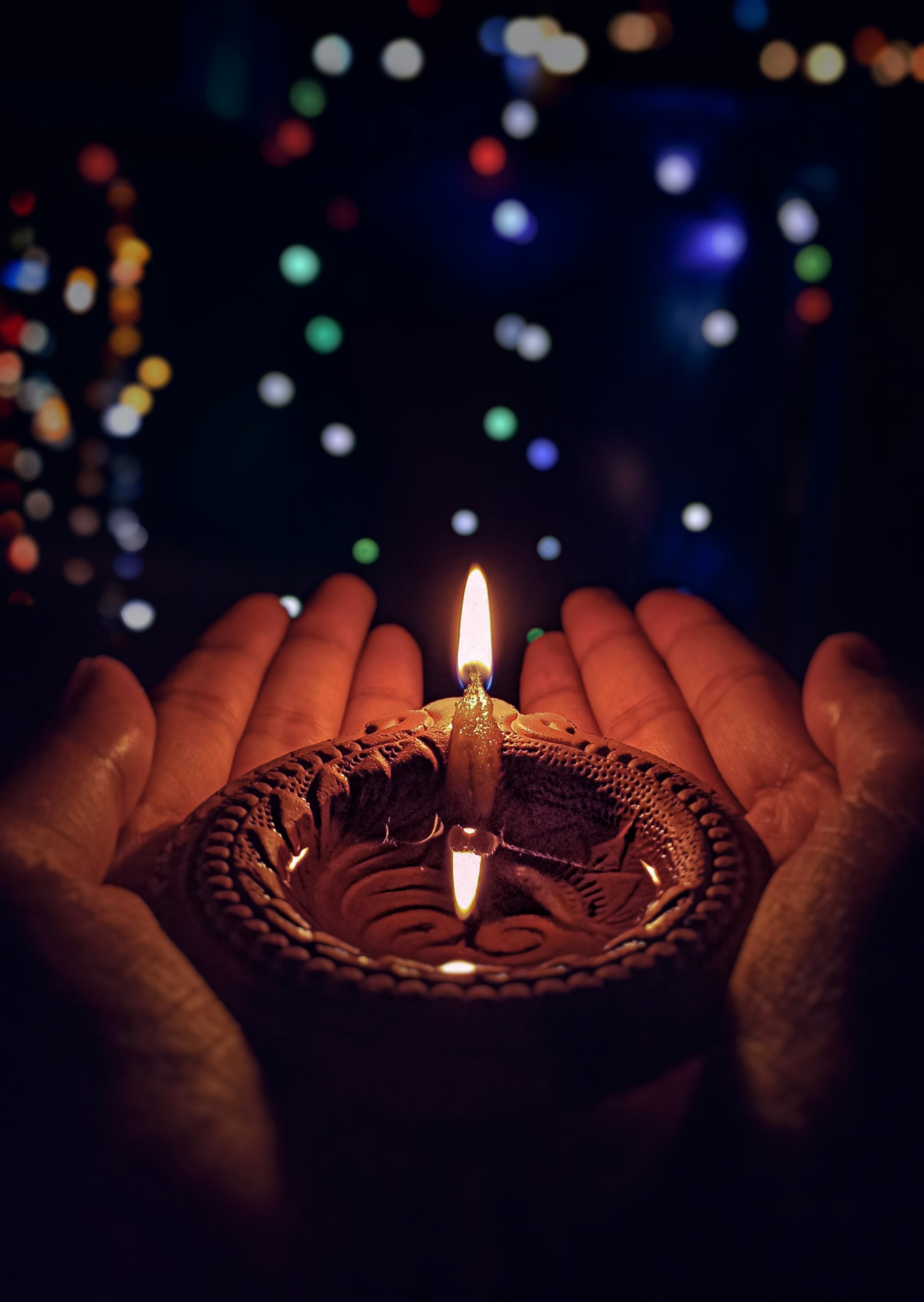 Foldable Paper Diya Delight