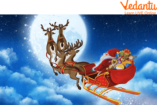 Santa Claus from the Poem