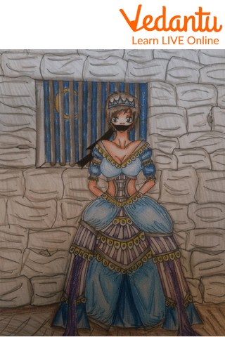The princess is trapped
