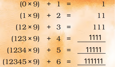 the pattern and take this forward ans
