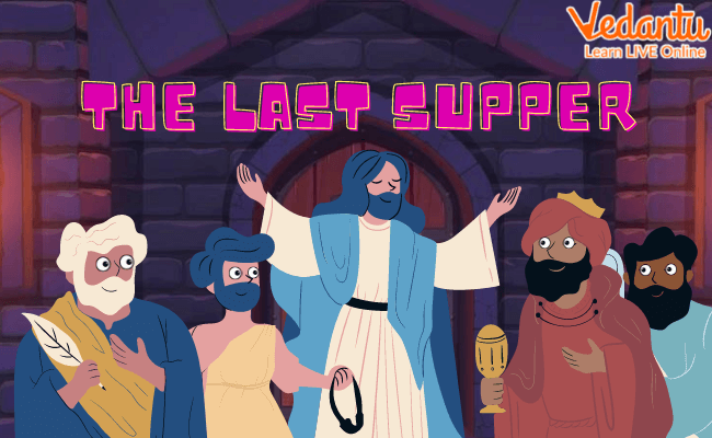 Children's versions of the last supper
