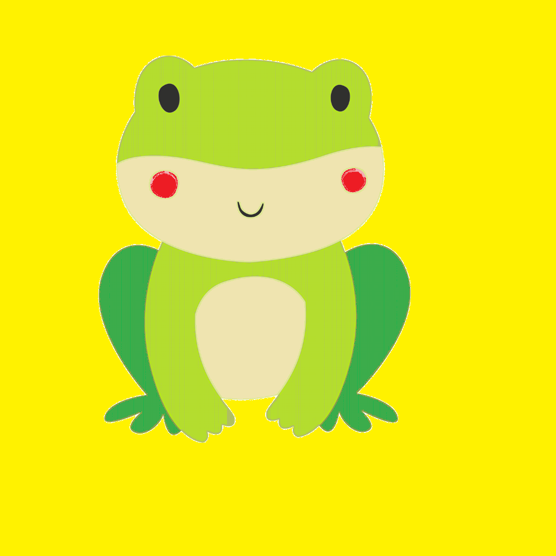 an image of green frog