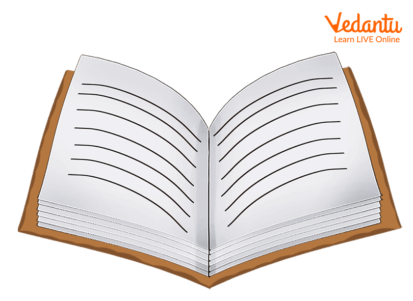 An open book