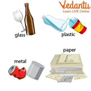 Different types of materials