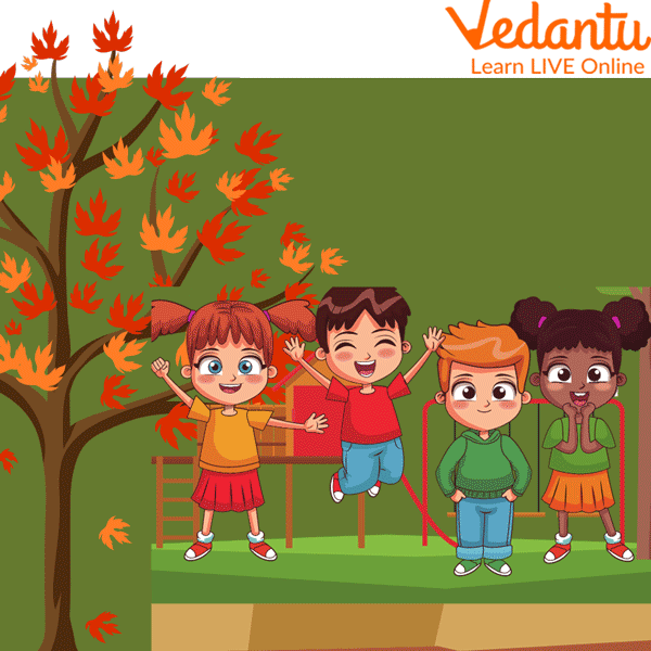Kids are Celebrating Fall