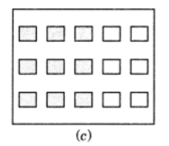 Shade 3/5 of the squares in the box