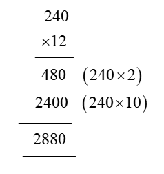 240 x 12