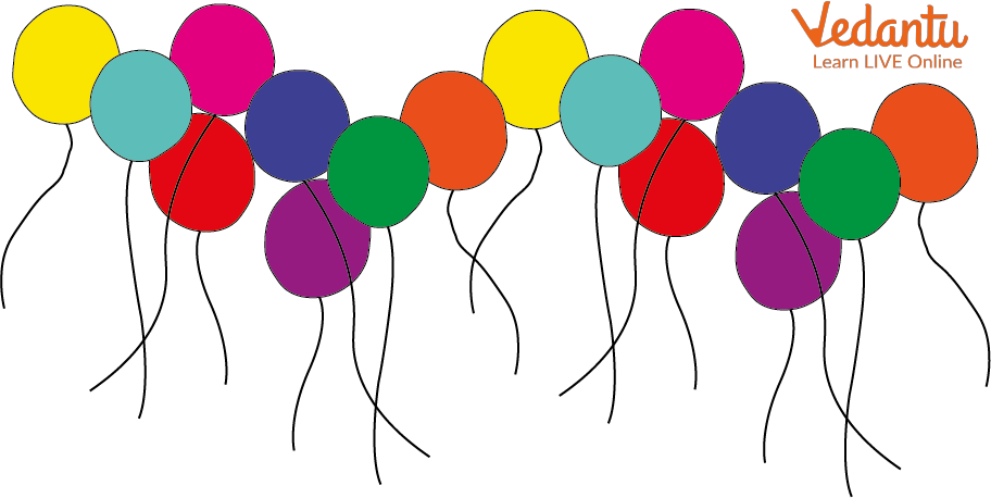 Floating balloons