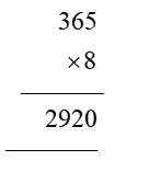 365 x 8