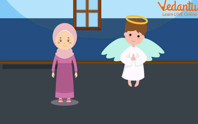 Mary and Angel Gabriel
