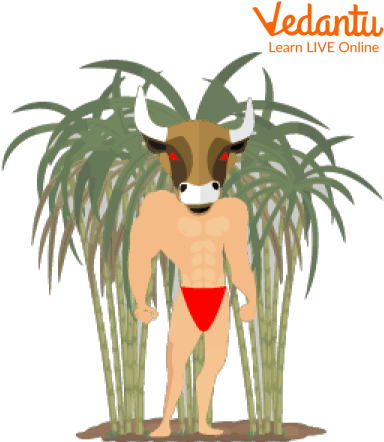 The Cow Head Man
