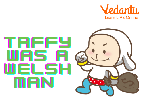 Taffy was a Welshman Rhyme Cartoon