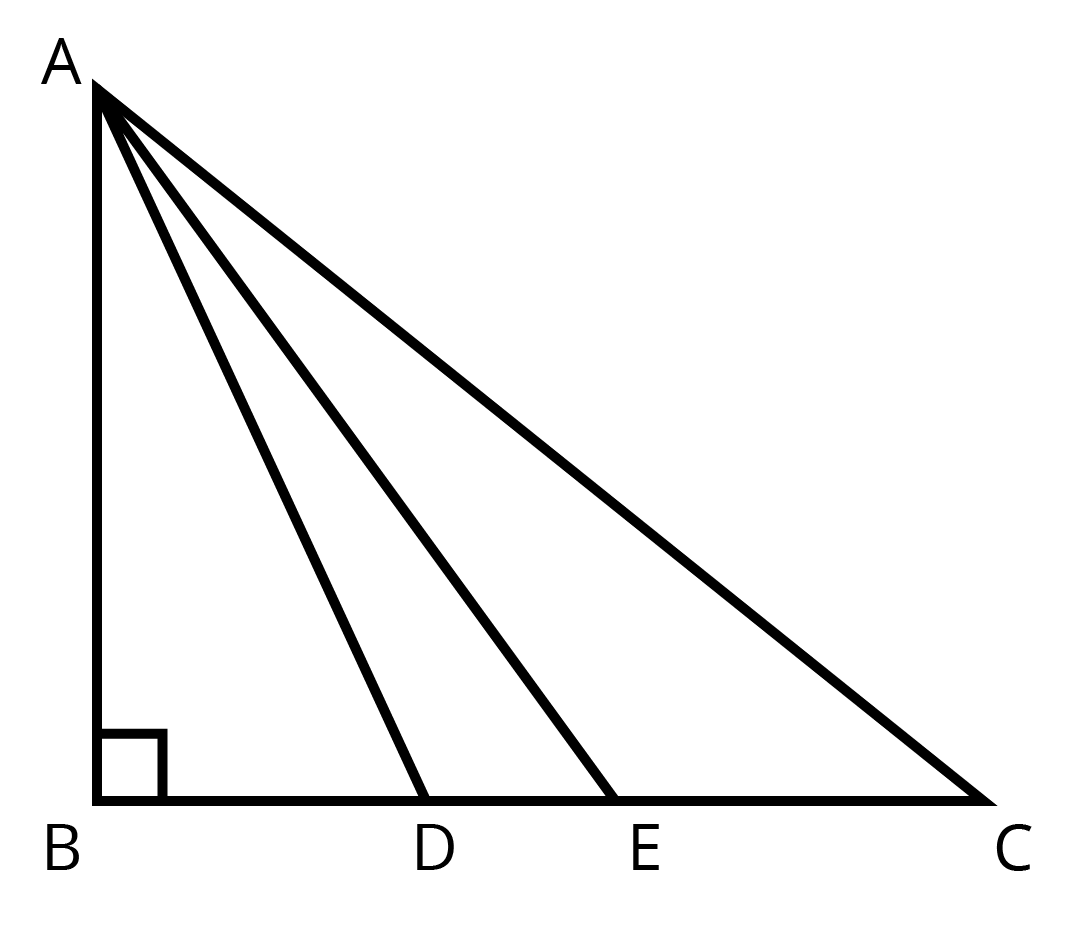 A right-angle triangle has hypotenuse of length