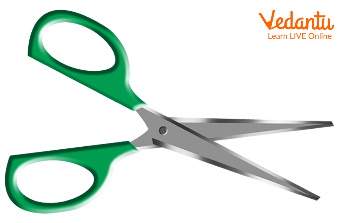 A pair of scissors