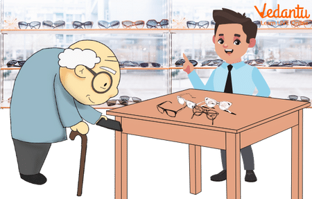 The Villager and the Spectacles