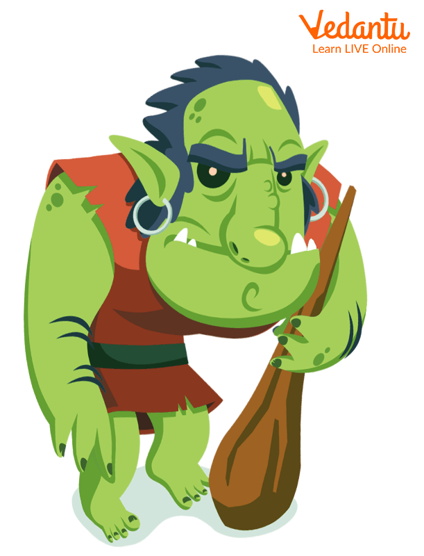 A terrifying terrible Troll named Trevor.