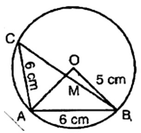 Three girls Reshma, Salma and Mandip are standing on a circle of radius