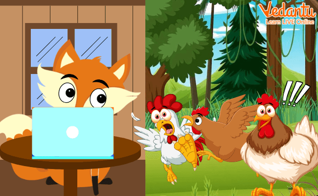 Everyone Meeting the Fox at a Cafe
