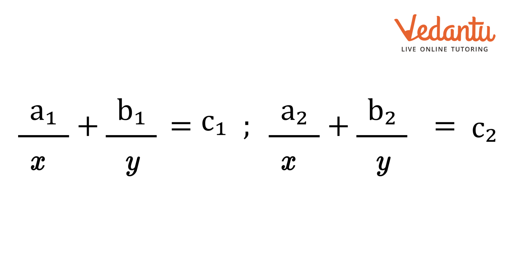 pairs of equations are not linear