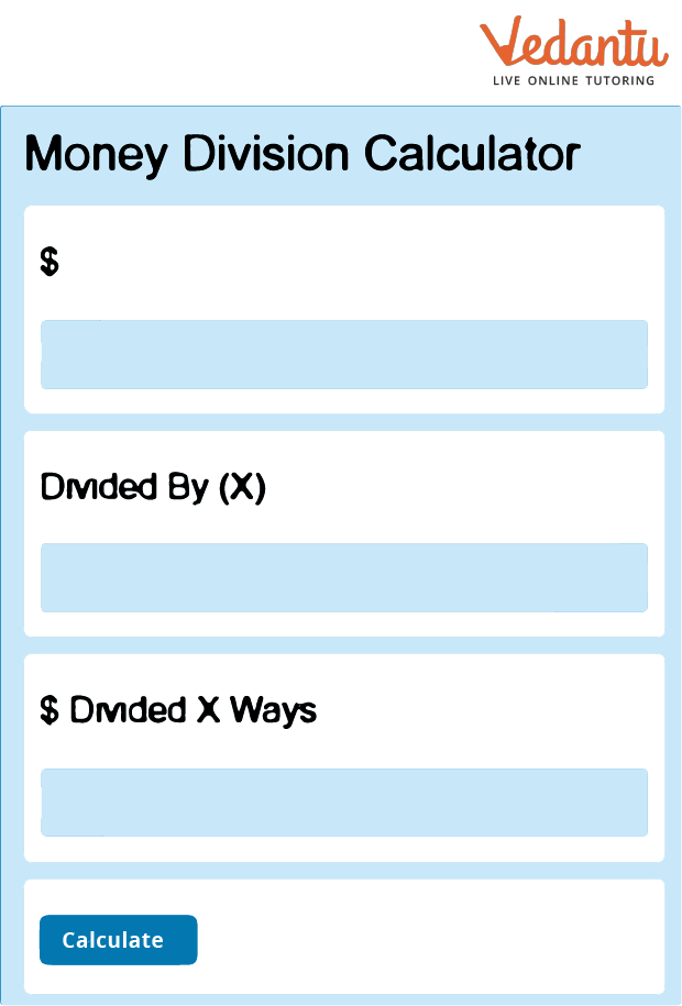 Money calculator